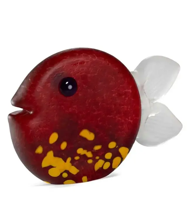 Borowski Glasobjekt Sparx Tall rot