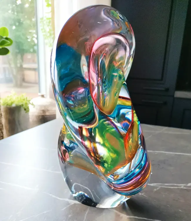 Ozzaro - Exclusieve glaskunst 'Swirl' Marseille