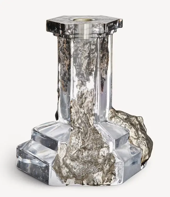 Kosta Boda Kerzenhalter Rocky Baroque
