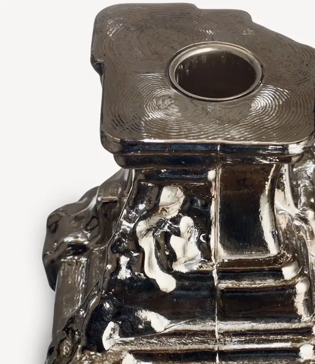 Kosta Boda Kerzenhalter Rocky Baroque