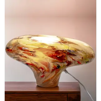 Loranto Glas Loranto glaskunst lamp Linea Stone multicolor