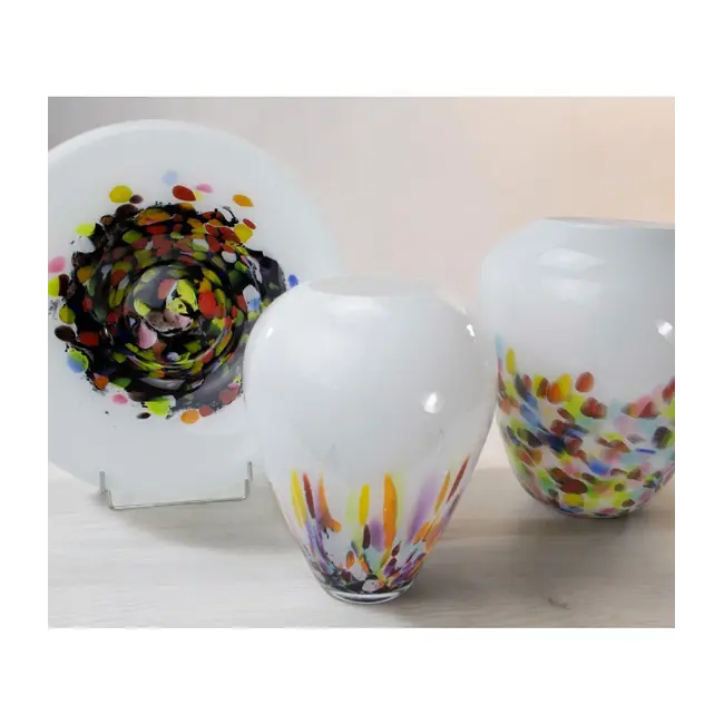 Loranto Glass vaas Murrina 27cm