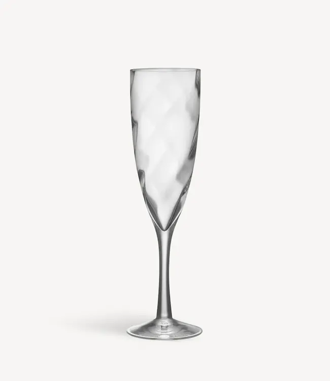 Bertil Vallien Kosta Boda champagneglas Chateau