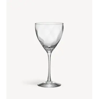 Bertil Vallien Kosta Boda rode wijnglas Chateau