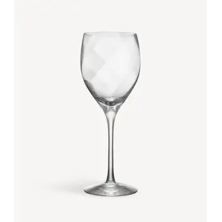 Bertil Vallien Kosta Boda rode wijnglas Chateau