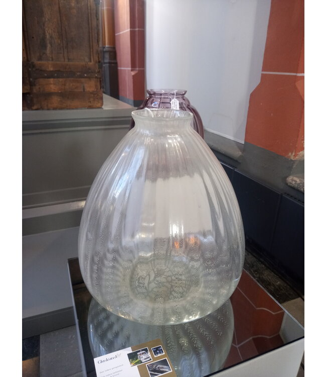 Andries Copier - Craquelé Sonoor Vase Weiß 1938