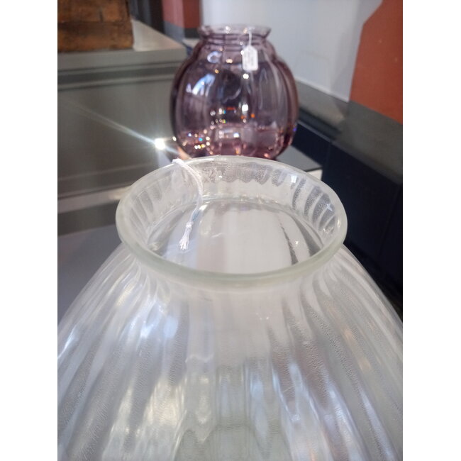 Andries Copier - Craquelé Sonoor Vaas Wit  1938