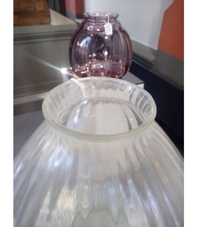 Andries Copier - Craquelé Sonoor Vase Weiß 1938