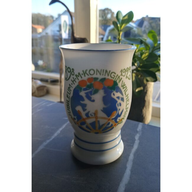 Andries Copier - Jubileumbeker Wilhelmina 1923
