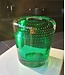 Royal Leerdam Crystal A.D. Copier - Spijkerobject groen 1950