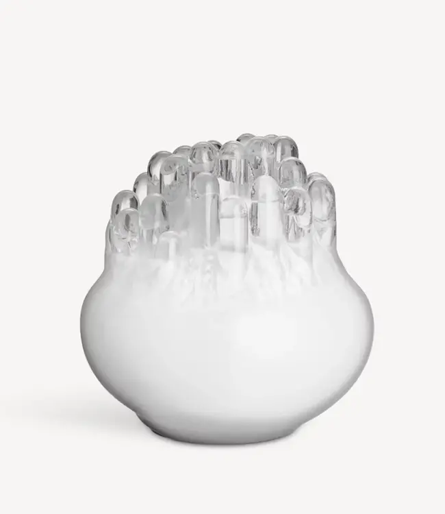 Kosta Boda Teelicht Polar weiß