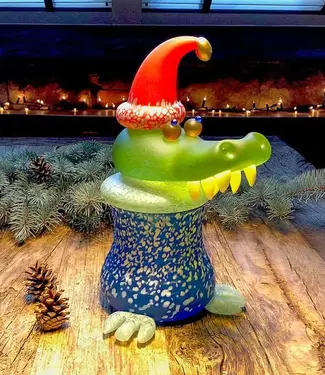 Borowski (Studio Line) Borowski Weihnachtsobjekt Chris Croc blau Borowski (Studio Line) Borowski Weihnachtsobjekt Chris Croc blau