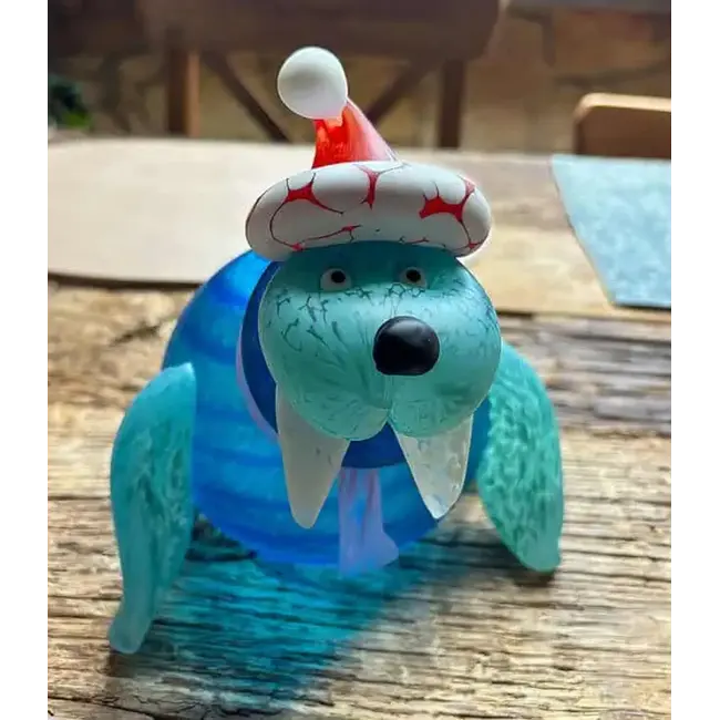 Borowski kerstobject Wally blauw