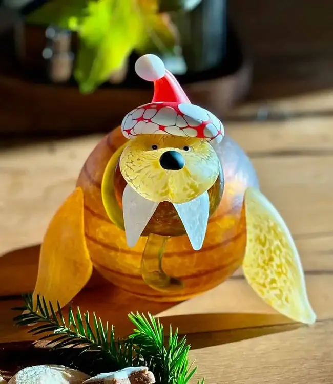 Borowski kerstobject Wally amber