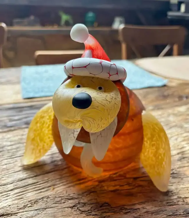 Borowski kerstobject Wally amber