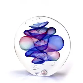 Ozzaro Kristal Tsjechië Ozzaro Glas paperweight Boheems kristal