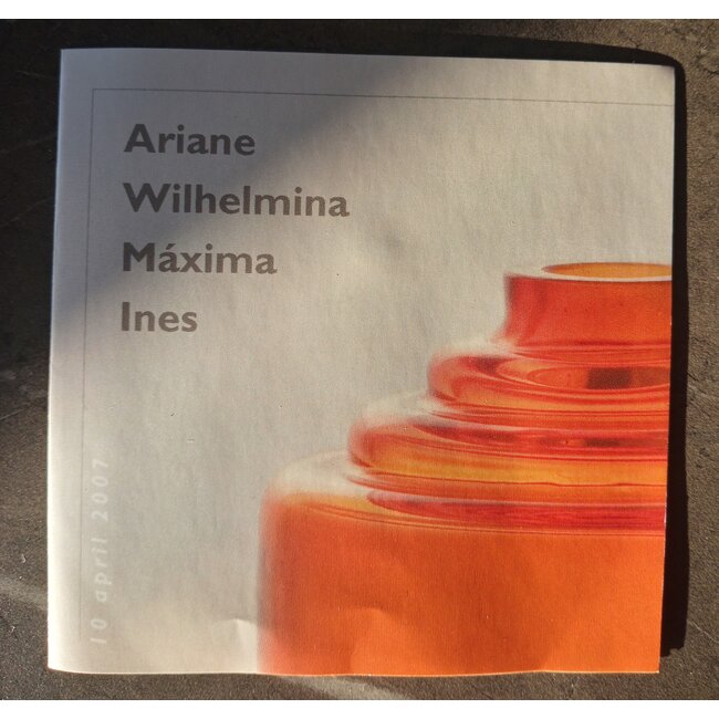 Floris Meydam - Ariane Oranje-Vase 2007