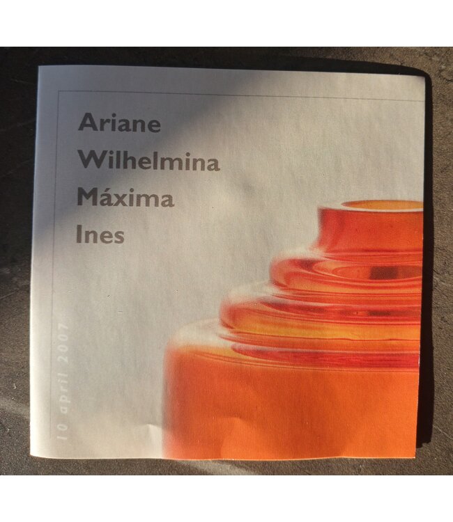 Floris Meydam - Ariane Oranje-Vase 2007