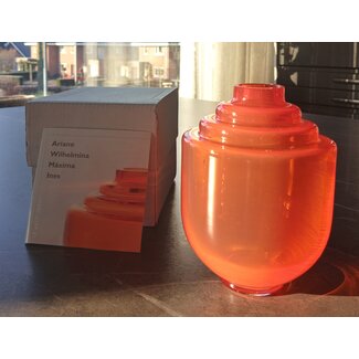 Royal Leerdam Crystal Leerdam Oranje-Vase Ariane
