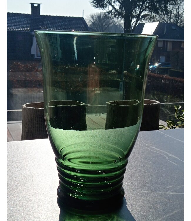 A.D. Copier - Vase grüne Haushaltsserie 1960