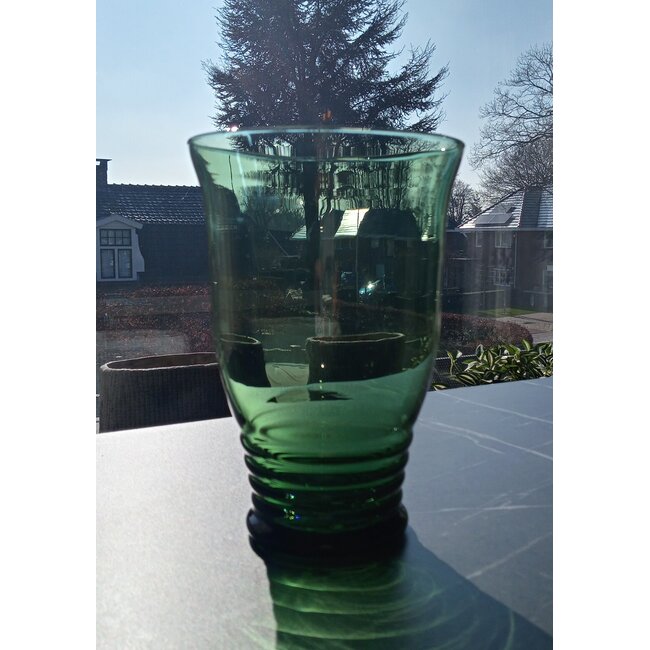 A.D. Copier - Vase grüne Haushaltsserie 1960