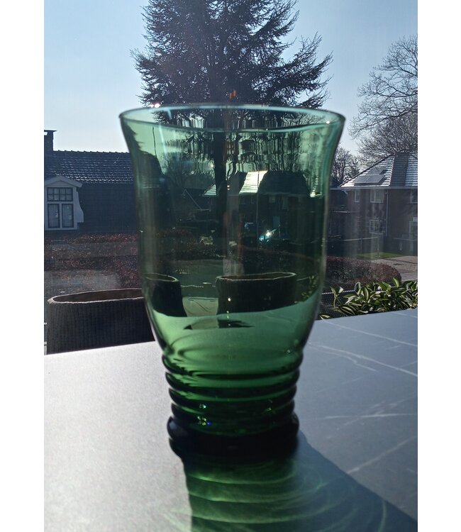 A.D. Copier - Vase grüne Haushaltsserie 1960