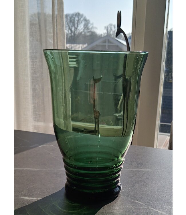 A.D. Copier - Vase grüne Haushaltsserie 1960