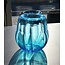 Kristalunie Maastricht - Vase Alcyon blau 1933
