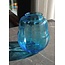 Kristalunie Maastricht - Vase Alcyon blau 1933