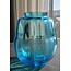 Kristalunie Maastricht - Vase Alcyon blau 1933