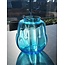 Kristalunie Maastricht - Vase Alcyon blau 1933