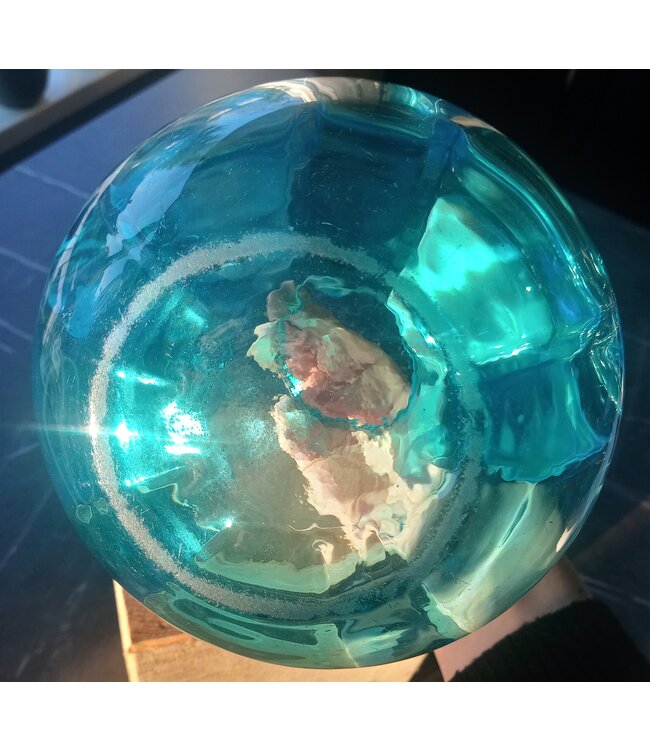 Kristalunie Maastricht - Vase Alcyon blau 1933