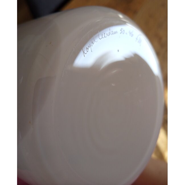 Floris Meydam Serica - Vaas grijs en wit 1983