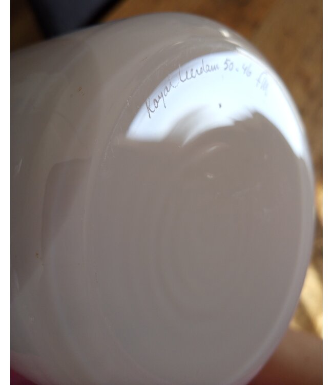 Floris Meydam Serica - Vase grau und weiß 1983