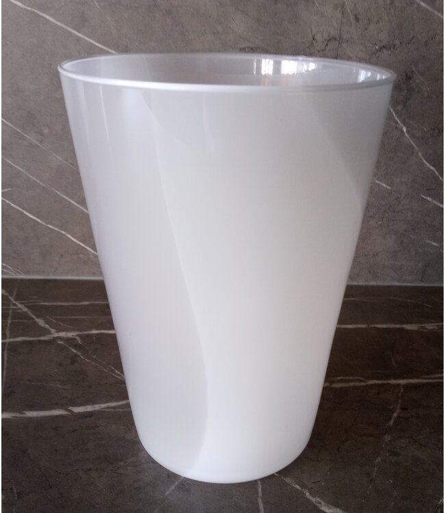 Floris Meydam Serica - Vase grau und weiß 1983