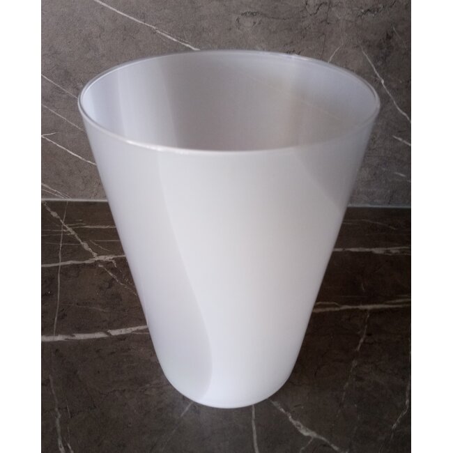 Floris Meydam Serica - Vaas grijs en wit 1983