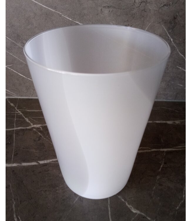 Floris Meydam Serica - Vase grau und weiß 1983