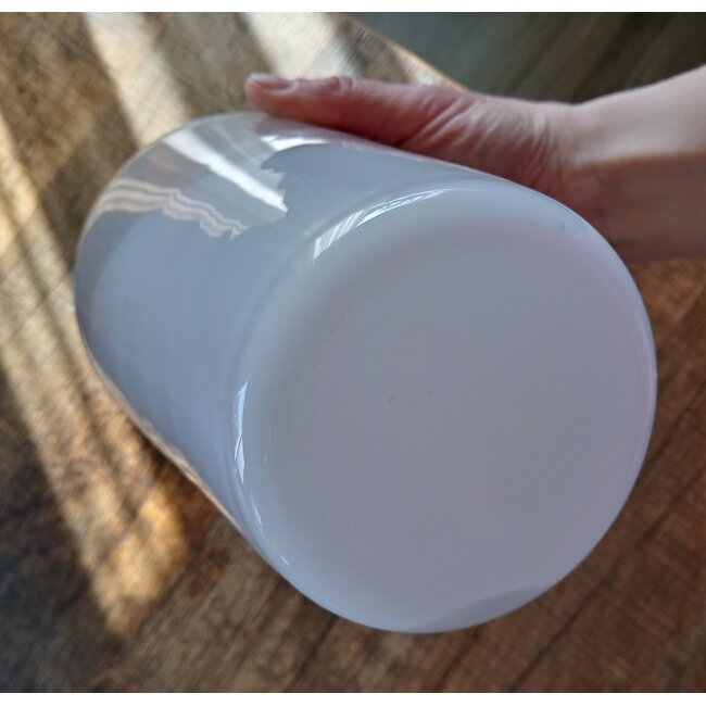 Floris Meydam Serica - Vaas grijs en wit 1983