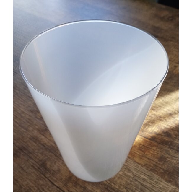 Floris Meydam Serica - Vaas grijs en wit 1983