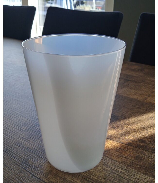 Floris Meydam Serica - Vase grau und weiß 1983