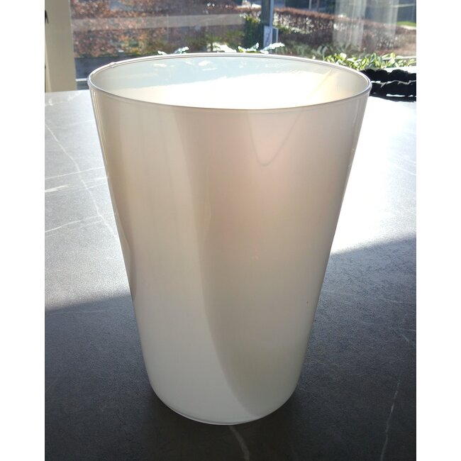 Floris Meydam Serica - Vaas grijs en wit 1983