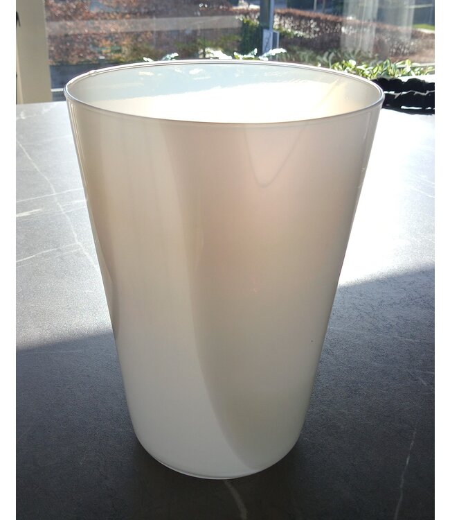 Floris Meydam Serica - Vase grau und weiß 1983