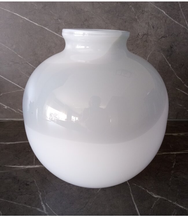 Floris Meydam Serica - Kugelvase grau und weiß 1983