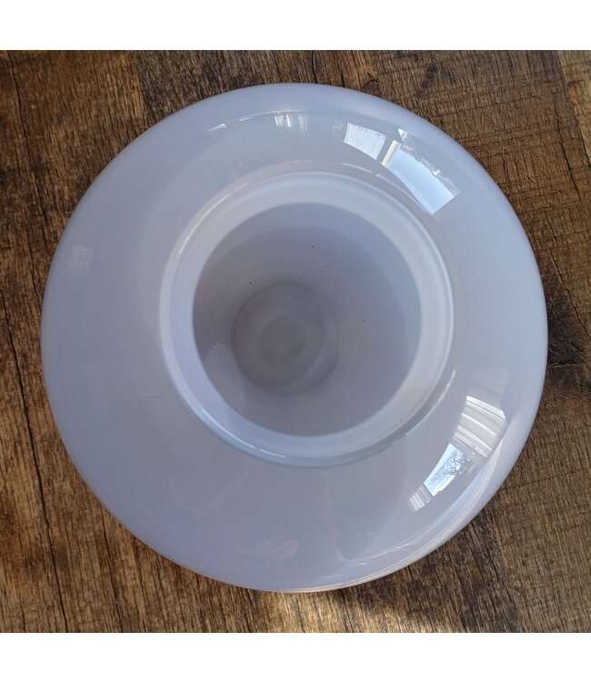 Floris Meydam Serica - Kugelvase grau und weiß 1983