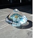 Royal Leerdam Crystal Leerdam glas object met spiraal 1990