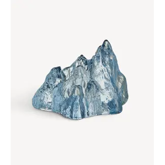 Hanna Hansdotter Kosta Boda Teelichthalter Rock blau