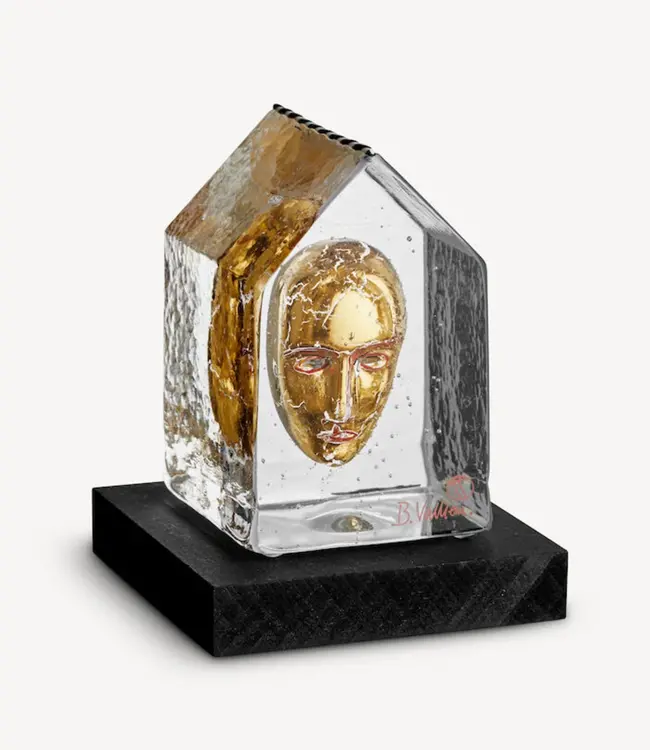 B Vallien - Meine Palastskulptur 'Goldener Kopf'