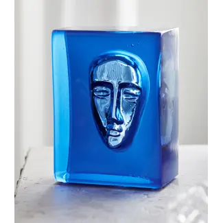 Bertil Vallien Kosta Boda glaskunst Azur „Man“, Limitierte Auflage