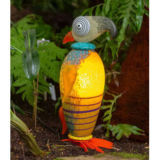 Glasstudio Borowski Borowski Lichtobjekt Rio gelb/türkis