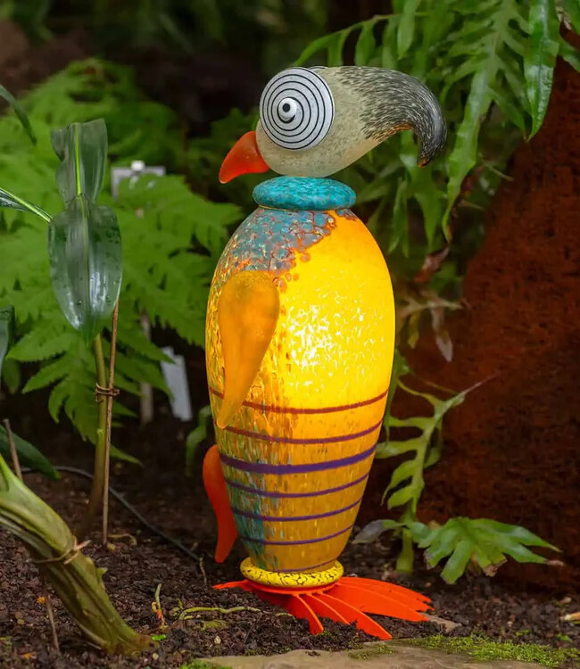 Glasstudio Borowski Borowski lichtobject Rio geel/turquoise